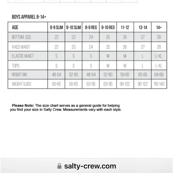 Salty Crew youth fleece hoodie - Picture 6 of 6
